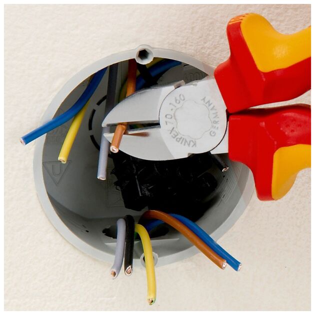 Кусачки бокові KNIPEX 70 06 160 T BK, фото , зображення 4 | SNABZHENIE.com.ua Кусачки бокові KNIPEX 70 06 160 T BK, фото , зображення 4 | SNABZHENIE.com.ua