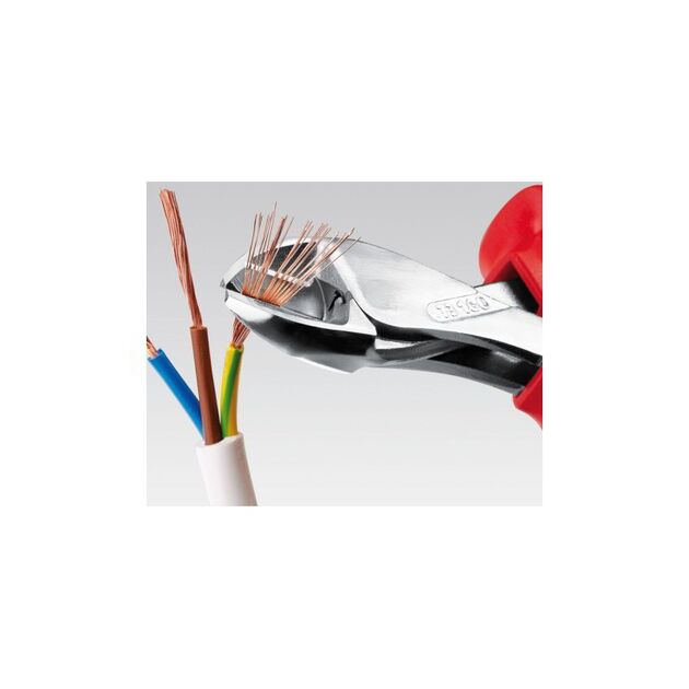 Кусачки боковые компактные KNIPEX X-Cut 73 06 160 T BK, фото , изображение 4 | SNABZHENIE.com.ua