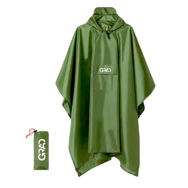 Плащ-пончо от дождя Adventure оливковый GRAD (9461905), фото  | SNABZHENIE.com.ua