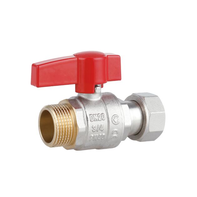 Thermo Alliance Standart Кран шаровой 3/4"ВН прямой, PN40, с накидной гайкой TAS261W20, фото  | SNABZHENIE.com.ua
