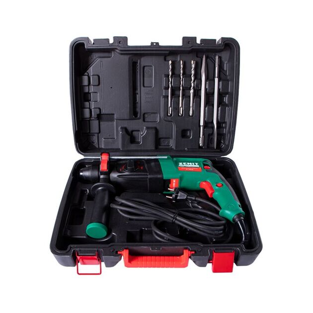 Перфоратор Зеніт ЗП-1200 МС SDS-Plus 1200Вт 2.8Дж, фото , изображение 7 | SNABZHENIE.com.ua