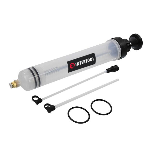 Шприц для технічних рідин 500мл., 2 насадки, фото  | SNABZHENIE.com.ua