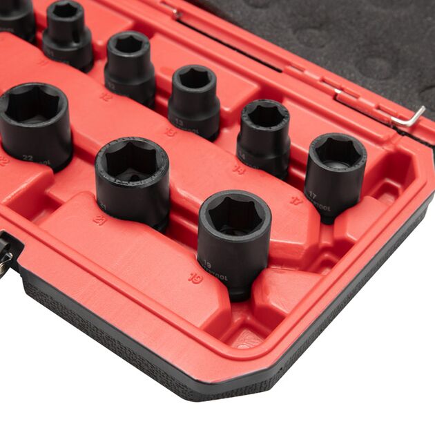 Набір головок ударних 1/2", 10 од., 10-24 мм, Cr-Mo, STORM, фото , зображення 4 | SNABZHENIE.com.ua Набір головок ударних 1/2", 10 од., 10-24 мм, Cr-Mo, STORM, фото , зображення 4 | SNABZHENIE.com.ua