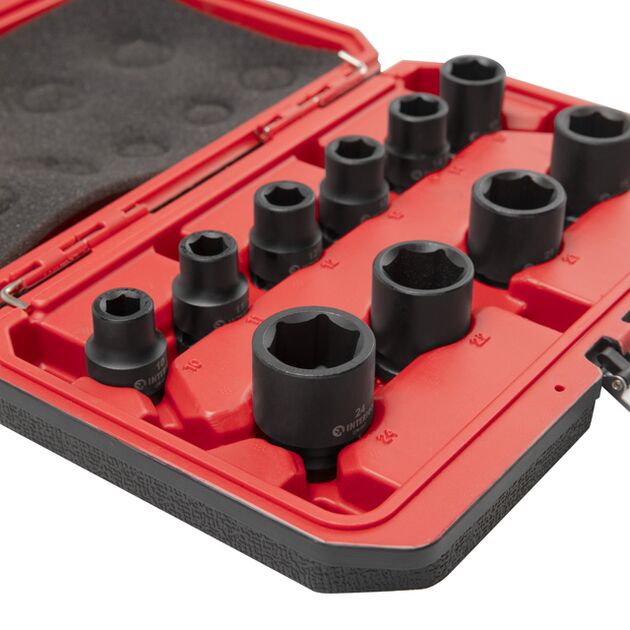 Набір головок ударних 1/2", 10 од., 10-24 мм, Cr-Mo, STORM, фото , зображення 5 | SNABZHENIE.com.ua Набір головок ударних 1/2", 10 од., 10-24 мм, Cr-Mo, STORM, фото , зображення 5 | SNABZHENIE.com.ua