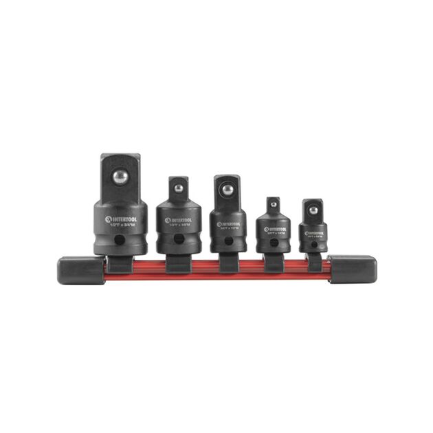 Набір перехідників 5 од. 1/4"Fx3/8"M, 3/8"Fx1/4"M, 3/8"Fx1/2"M, 1/2"Fx3/8"M, 1/2"Fx3/4"M, CrMo STORM, фото , зображення 3 | SNABZHENIE.com.ua Набір перехідників 5 од. 1/4"Fx3/8"M, 3/8"Fx1/4"M, 3/8"Fx1/2"M, 1/2"Fx3/8"M, 1/2"Fx3/4"M, CrMo STORM, фото , зображення 3 | SNABZHENIE.com.ua