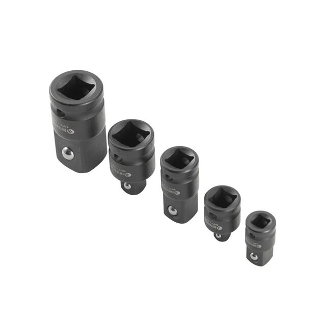 Набір перехідників 5 од. 1/4"Fx3/8"M, 3/8"Fx1/4"M, 3/8"Fx1/2"M, 1/2"Fx3/8"M, 1/2"Fx3/4"M, CrMo STORM, фото , зображення 4 | SNABZHENIE.com.ua Набір перехідників 5 од. 1/4"Fx3/8"M, 3/8"Fx1/4"M, 3/8"Fx1/2"M, 1/2"Fx3/8"M, 1/2"Fx3/4"M, CrMo STORM, фото , зображення 4 | SNABZHENIE.com.ua