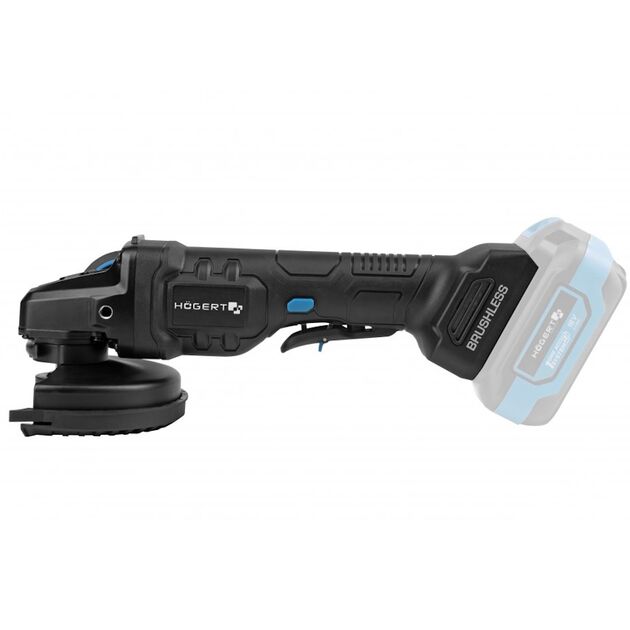 Акумуляторна безщіткова шліфувальна машина кутова з лопатковим вимикачем  125 (HT2E232-0AG), фото  | SNABZHENIE.com.ua