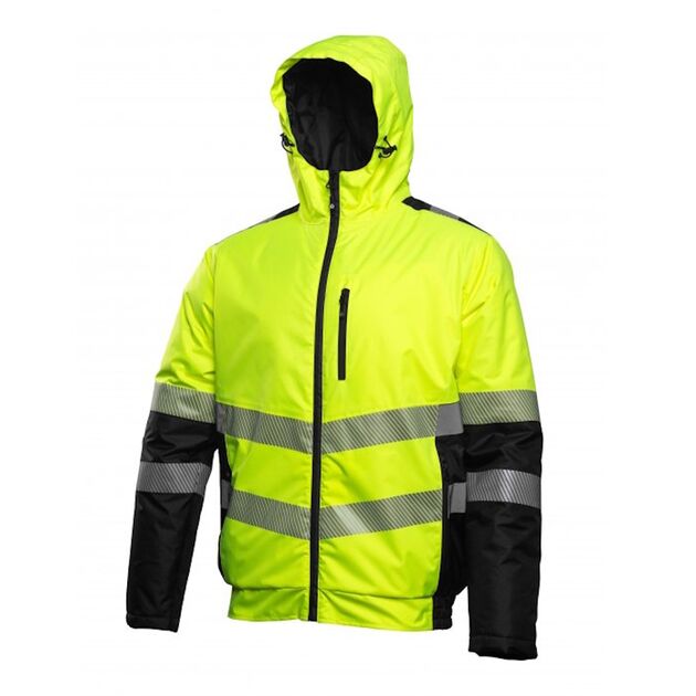 MILA утеплена сигнальна куртка  3XL (HT5K347-3XL), фото  | SNABZHENIE.com.ua