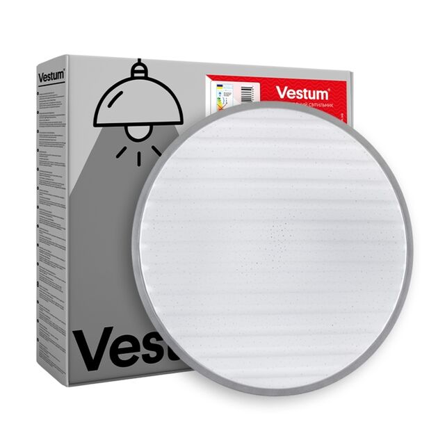 GRILL зоряне небо 30W 375*60мм 4000К срібло  30 (1520), фото  | SNABZHENIE.com.ua