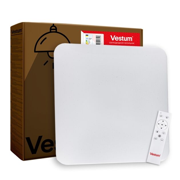 QUATRO зоряне небо 60W 380*380*65мм 3000К-6500К з ДК  60 (1549), фото  | SNABZHENIE.com.ua