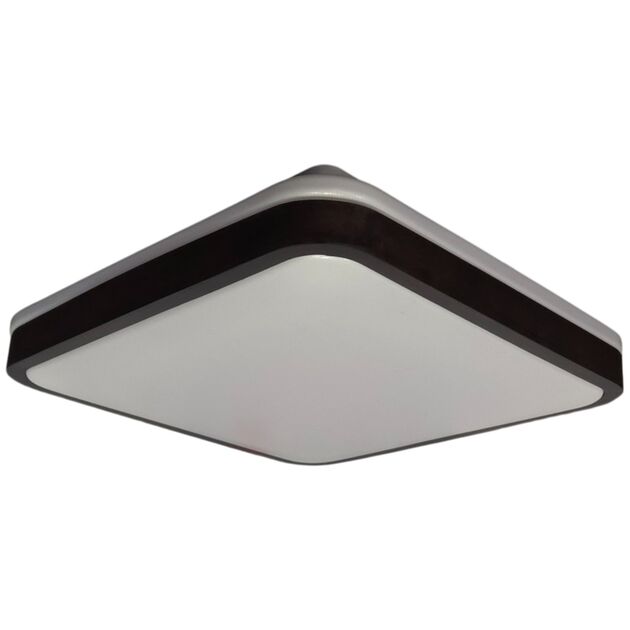 GLOW матовий 60W 391*391*65мм 3000К-6500К з ДК махагон  60 (1561), фото  | SNABZHENIE.com.ua