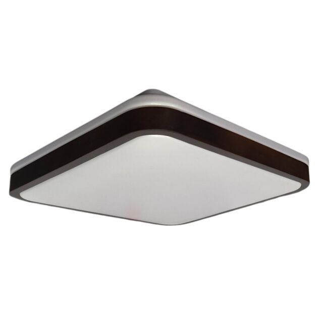 GLOW матовий 60W  391*391*65мм 3000К-6500К з ДК горіх  60 (1562), фото  | SNABZHENIE.com.ua