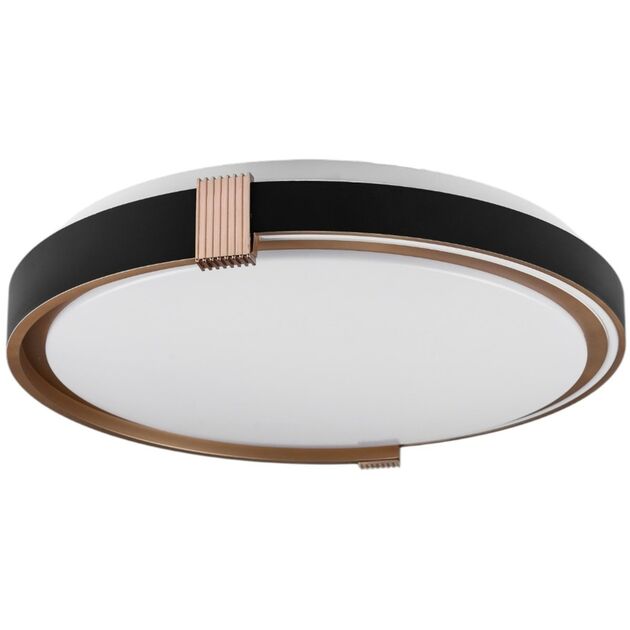 COLISEUM матовий 60W 395*60мм 3000К-6500К з ДК чорне золото  60 (1572), фото  | SNABZHENIE.com.ua