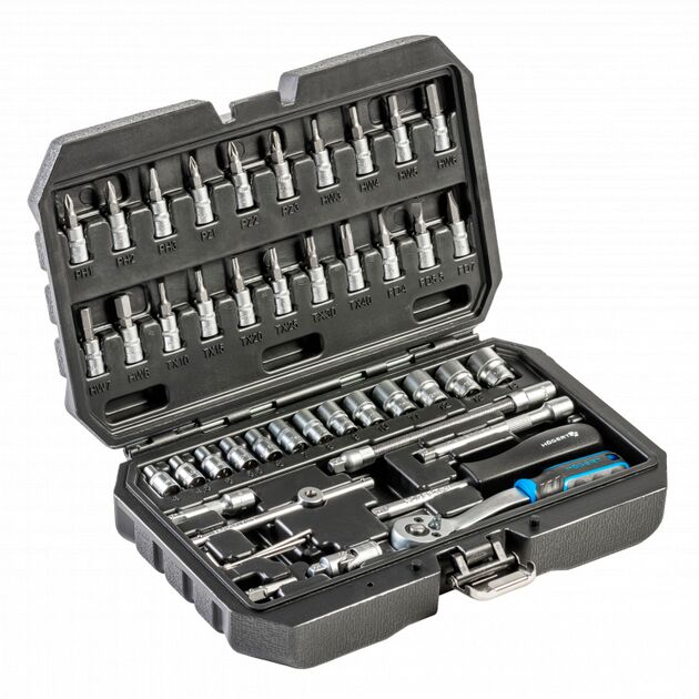 Набір інструментів, 46 шт., 1/4"  1 - 40 (HT1R216), фото  | SNABZHENIE.com.ua