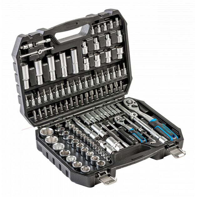 Набір інструментів, 112 шт., 1/4", 1/2"  1 - 40 (HT1R232), фото  | SNABZHENIE.com.ua