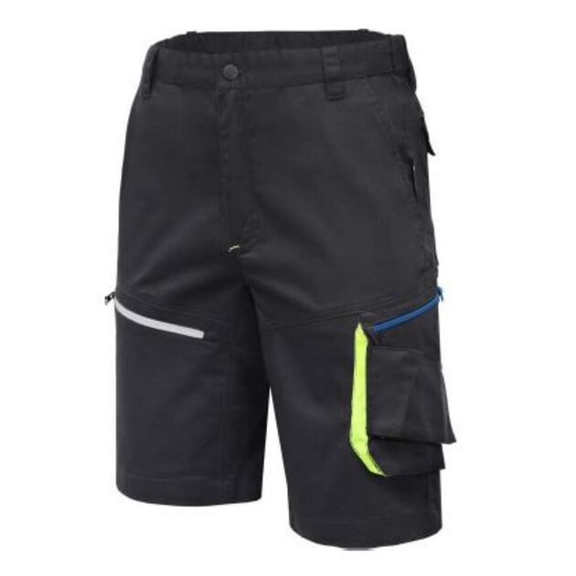 Шорти робочі REETZ еластичні, чорні  4XL (HT5K827-4XL), фото  | SNABZHENIE.com.ua