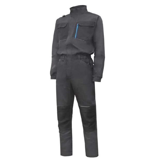 Комбінезон робочий WURNITZ еластичний, темно-сірий  M (HT5K820-M), фото  | SNABZHENIE.com.ua