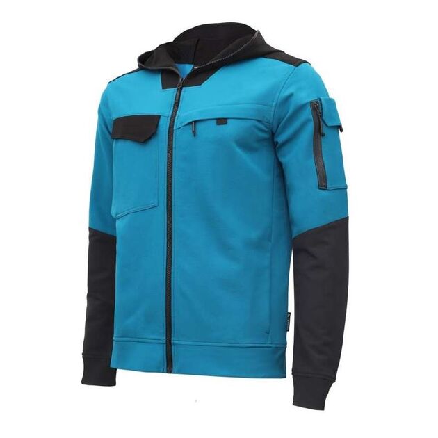 Куртка робоча BEELITZ еластична блакитна/чорна  L (HT5K818-L), фото  | SNABZHENIE.com.ua