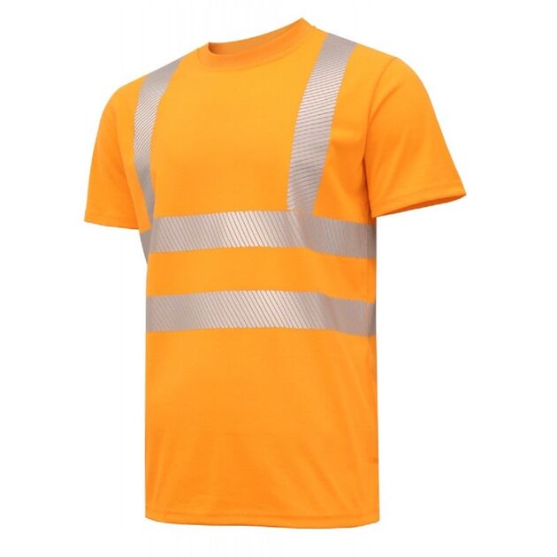 Футболка JURAL II сигнальна, полібавовна, помаранчева  4XL (HT5K953-4XL), фото  | SNABZHENIE.com.ua