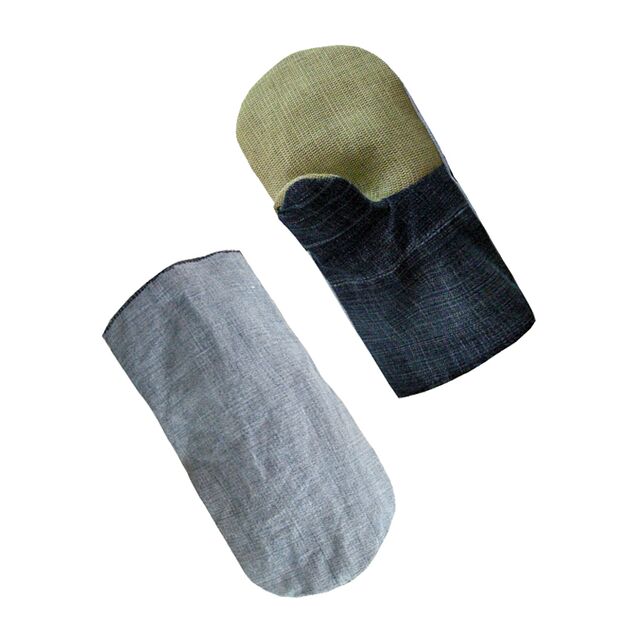 Рукавички х/б з брезентовим надолонником джинсова тканина 2-м надолонником  Джинсова тканина/брезент (69104), фото  | SNABZHENIE.com.ua