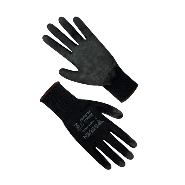 Рукавички робочі комбіновані тканина / біла шкіра "Л" Rtop-EX  Шкіра/тканина (69446), фото  | SNABZHENIE.com.ua