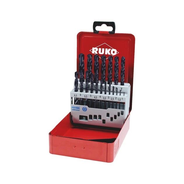 Набір спіральних свердл DIN 338 Typ VA HSSECo8 TiAlN  1 - 10мм (281214EF), фото  | SNABZHENIE.com.ua