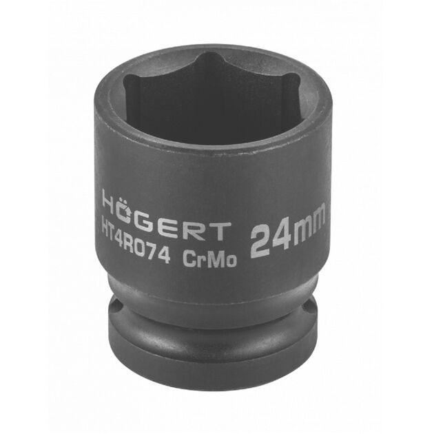 Голівка торцева ударна шестигранна  24 (HT4R074), фото  | SNABZHENIE.com.ua