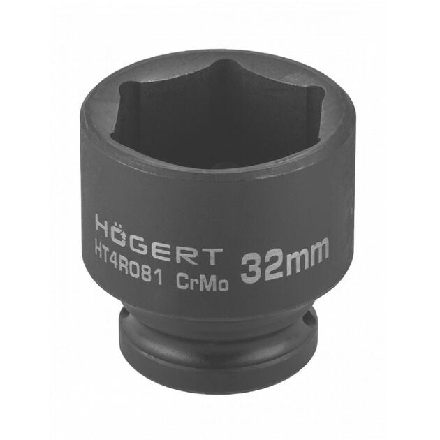 Голівка торцева ударна шестигранна  32 (HT4R081), фото  | SNABZHENIE.com.ua