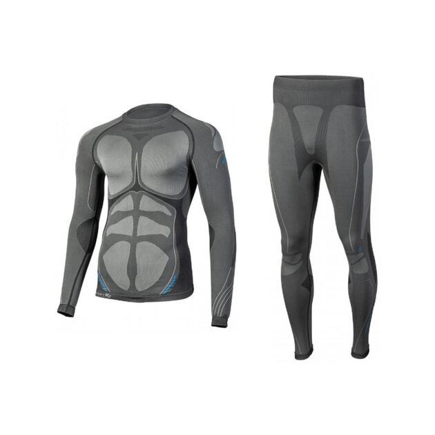 Комплект термобілизни ZEVEN, темно-сірий  3XL / 4XL (N1_HT5K394-3XL-4XL), фото  | SNABZHENIE.com.ua