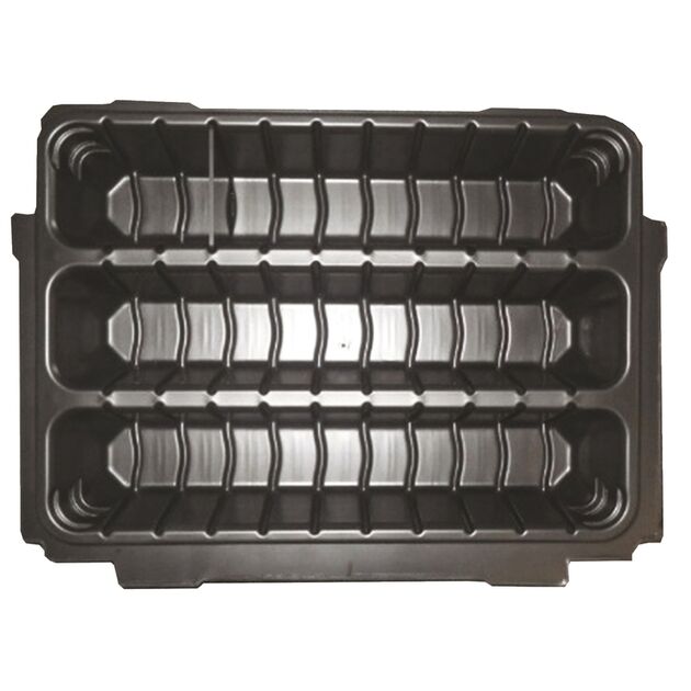 Вкладка MAKPAC для приладдя 3 частини 9 відділень  Пластик (P-83696), фото  | SNABZHENIE.com.ua