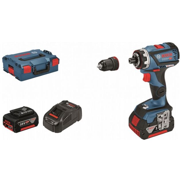 Дрель-шуруповерт Li-Ion 18 В GSR 18V-60 FC BOSCH (06019G7101), фото  | SNABZHENIE.com.ua