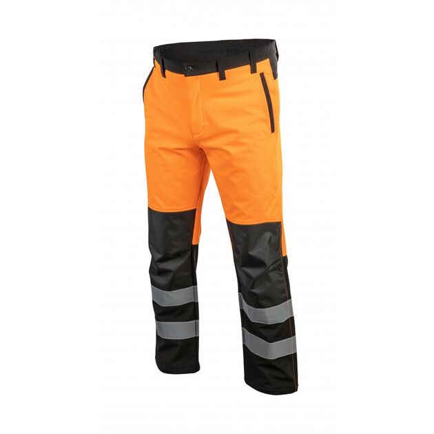 Штани сигнальні SOFTSHELL TRAUN, помаранчеві  2XL (HT5K338-2XL), фото  | SNABZHENIE.com.ua