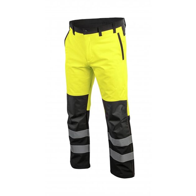 Штани сигнальні SOFTSHELL TRAUN, жовті  M (HT5K337-M), фото  | SNABZHENIE.com.ua