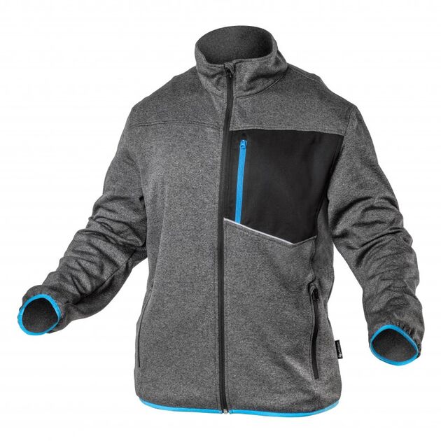 Блуза робоча NISTER, сірий меланж  2XL (HT5K900-2XL), фото  | SNABZHENIE.com.ua