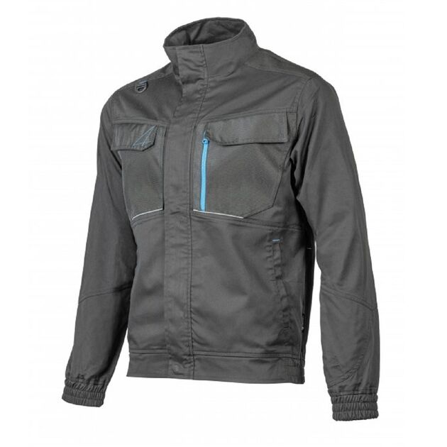 Куртка робоча еластична WURNITZ темно-сіра  M (HT5K814-M), фото  | SNABZHENIE.com.ua