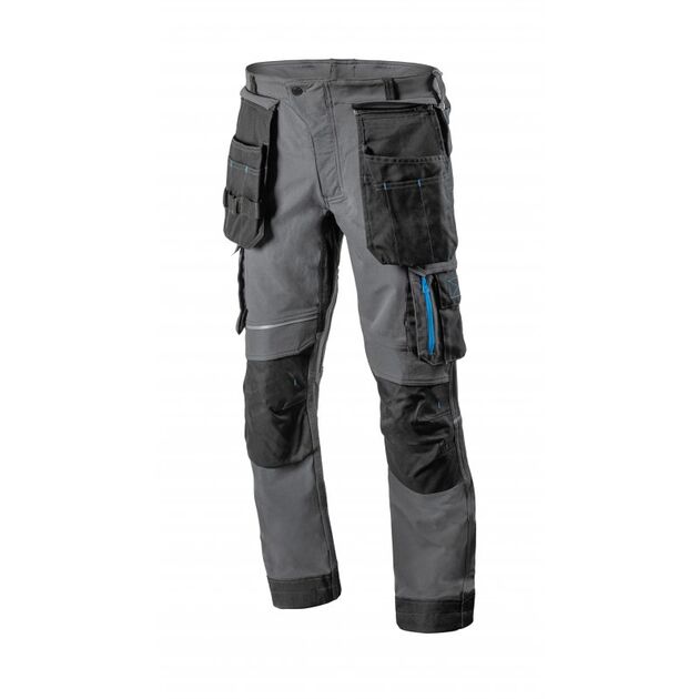 Штани робочі TAUBER 4-way stretch темно-сірі  3XL (HT5K812-3XL), фото  | SNABZHENIE.com.ua