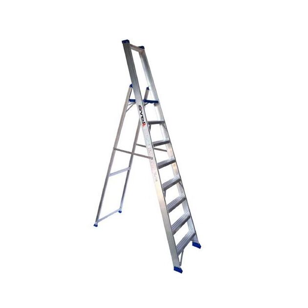 Стрем'янка професійна алюмінієва, 8 сходинок  2.7 (SVELT), фото  | SNABZHENIE.com.ua