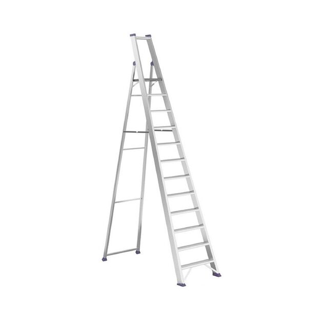 Стрем'янка професійна алюмінієва, 12 сходинок  3.7 (SVELT), фото  | SNABZHENIE.com.ua