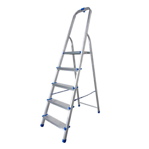 Стрем'янка алюмінієва, 5 стходинок  1.71 (VIRASTAR), фото  | SNABZHENIE.com.ua