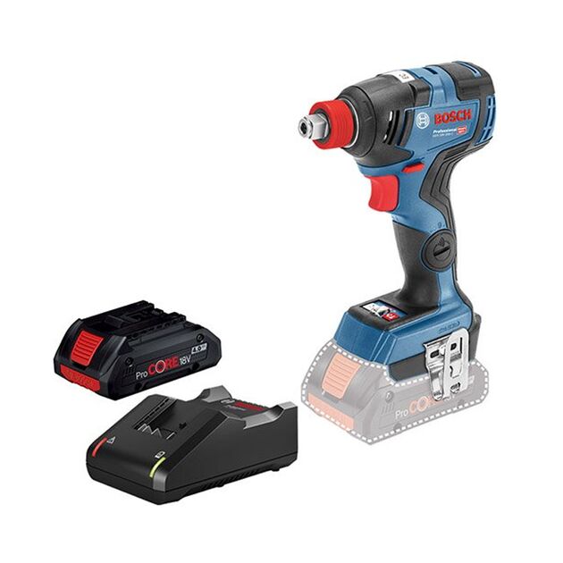 Акумуляторний ударний гайковерт  Li-ion акумулятор (GDX 18V-200 C), фото  | SNABZHENIE.com.ua