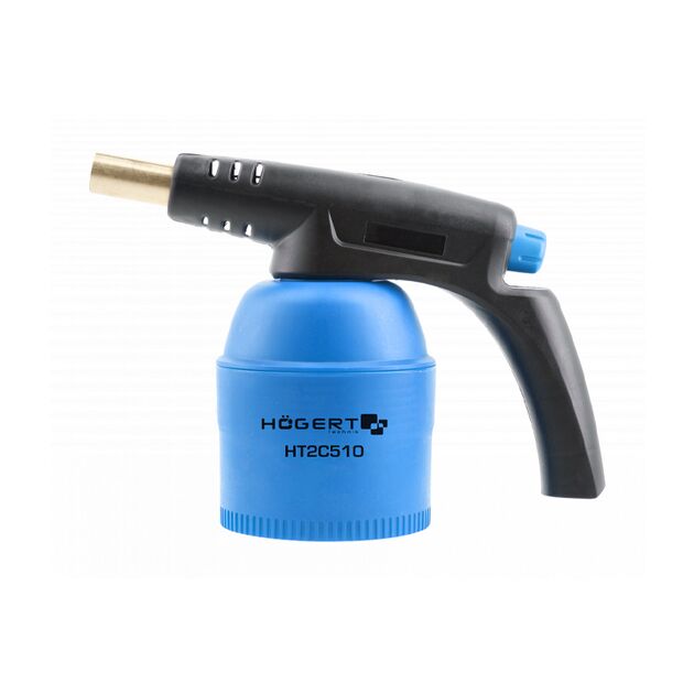 Газова паяльна лампа з п'єзопідпалом  1200 Вт (HT2C510), фото  | SNABZHENIE.com.ua