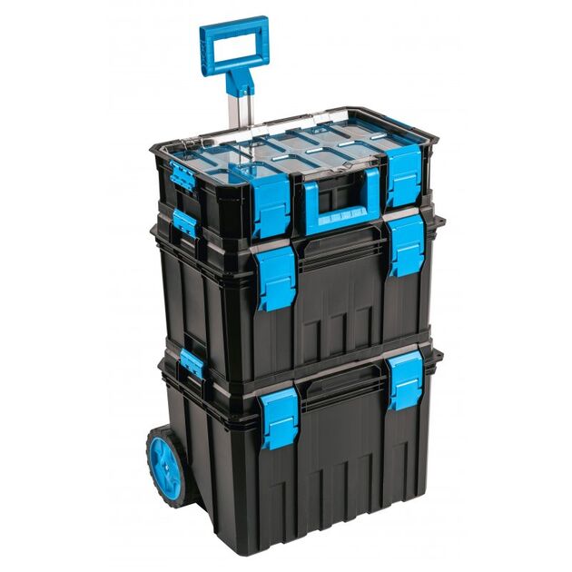 Набір ящиків для інструментів 4 в 1  120 (HT7G500), фото  | SNABZHENIE.com.ua