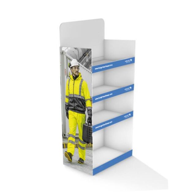 Картонна вітрина з гачками  88.6 (00-DISPLAY-ZHAKAMI-HT), фото  | SNABZHENIE.com.ua