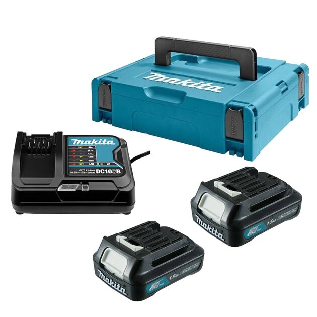 Набір акумуляторів CXT (BL1016Bx2, DC10SB, Makpac 1)  12 (197652-7), фото  | SNABZHENIE.com.ua