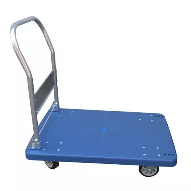 Візок-платформа ручний вантажопідйомність 150кг стіл пластиковий 72*48см  150 (PSL150), фото  | SNABZHENIE.com.ua