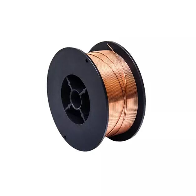 Дріт зварюв. обмід. 1,0мм/5кг (катушка-пластик) СВ08Г2С  5 (ER70S-6 1,0mm*5,0kg/spool), фото  | SNABZHENIE.com.ua