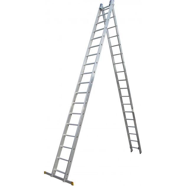 Драбина двосекційна, розкладна  8.4 (VHR Р 2*18), фото  | SNABZHENIE.com.ua