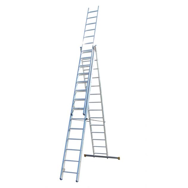 Драбина трисекційна, розкладна  8.7 (VHR P 3*14), фото  | SNABZHENIE.com.ua