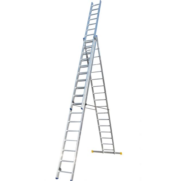 Драбина трисекційна, розкладна  11.3 (VHR Р 3*17), фото  | SNABZHENIE.com.ua