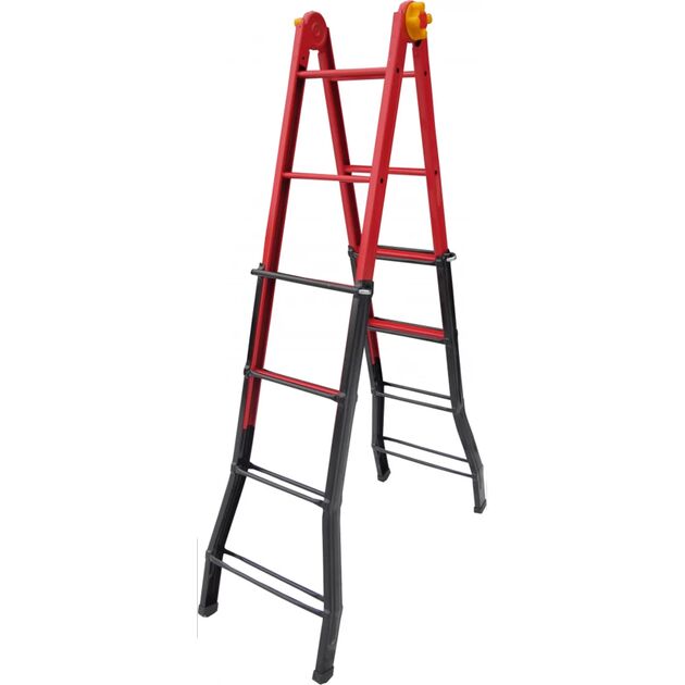 Драбина-телескоп металічна  3.9 (B44), фото  | SNABZHENIE.com.ua
